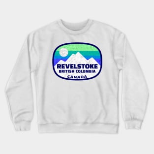 Ski Revelstoke British Columbia Canada Skiing Winter Sports Snowboarding Crewneck Sweatshirt